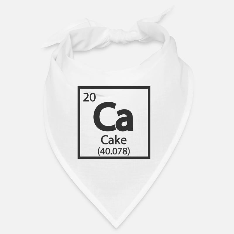 Cake Element Periodic Table Bandana