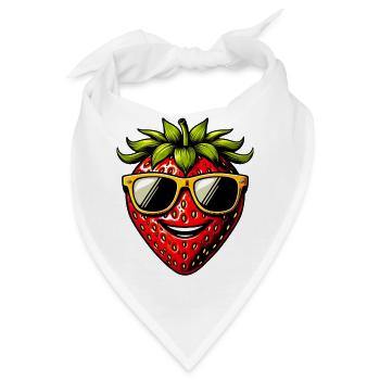 Erdbeeren Erdbeeren - Bandana - Weiß - Vorne