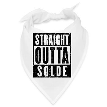 Sölde, Ruhrgebiet, Ruhrpott, echter Sölder - Bandana - Weiß - Vorne