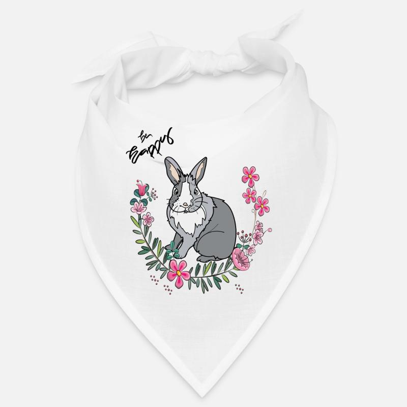 Be Happy Easter Bandana