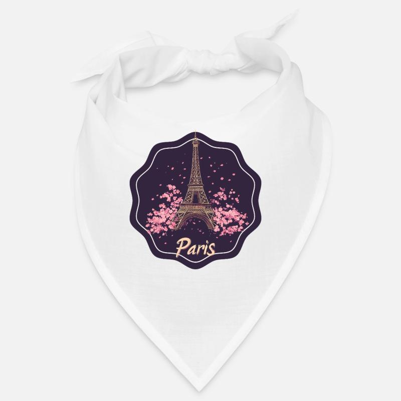 Paris Forever – Cadeau idéal ! - Bandana - blanc