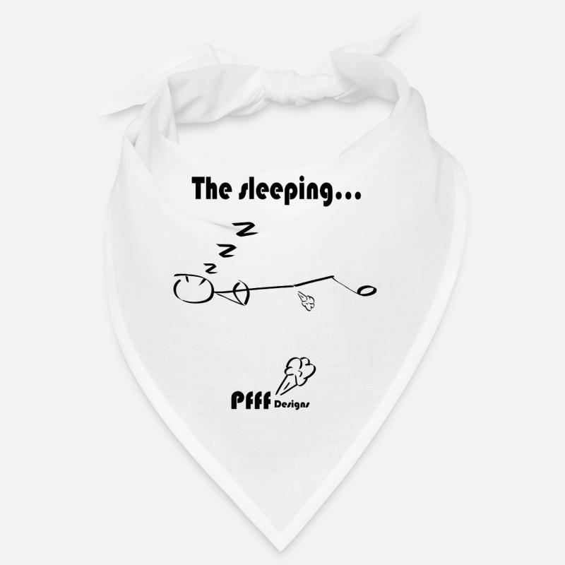 sleeping - Bandana - Weiß