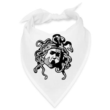 Kopf der Medusa Caravaggio - Bandana - Weiß - Vorne