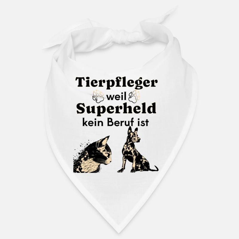 Tierpfleger weil Superheld kein Beruf ist  Bandana