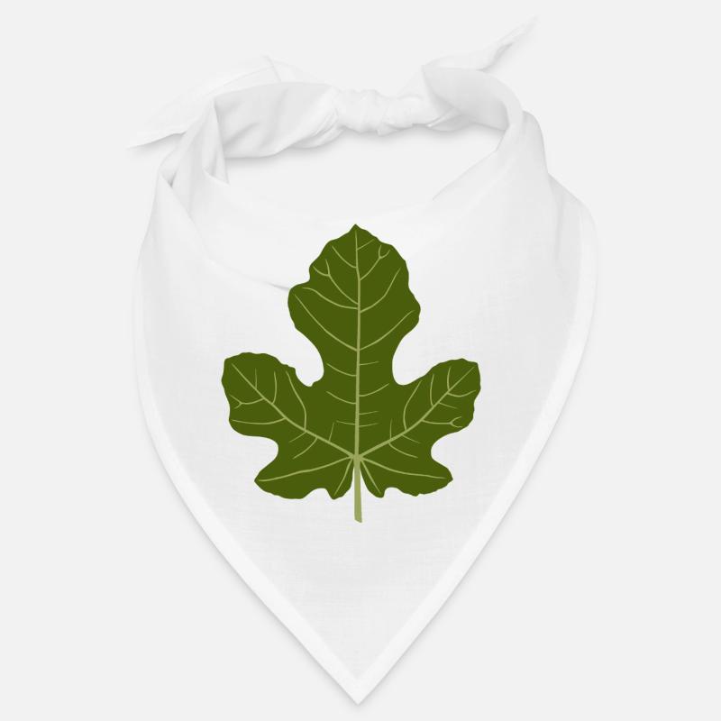 Figuier Vert Feuille Nature Design Bandana