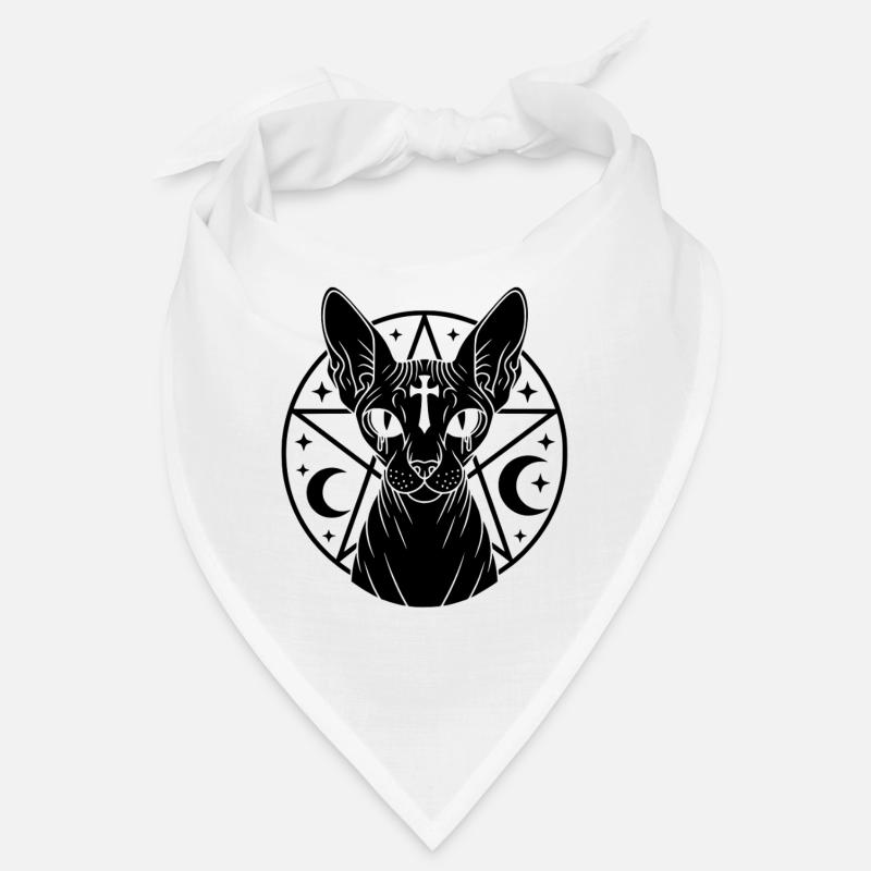 Sphynx Cat Occult Bandana