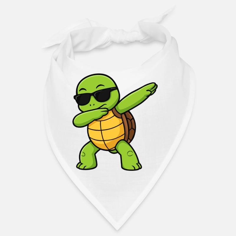 Dab Turtle mit Sonnenbrille Bandana