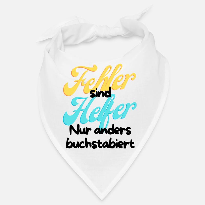 Error Helper Gradient Script - Bandana - white