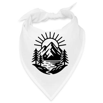 Natur - Bandana - Weiß - Vorne