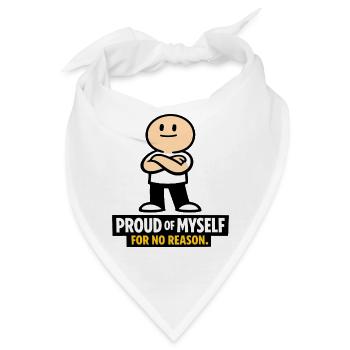 Stolz ohne Grund - Bandana - Weiß - Vorne