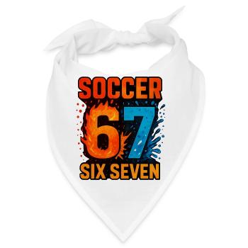 Soccer 67 | Six Seven - Bandana - Weiß - Vorne