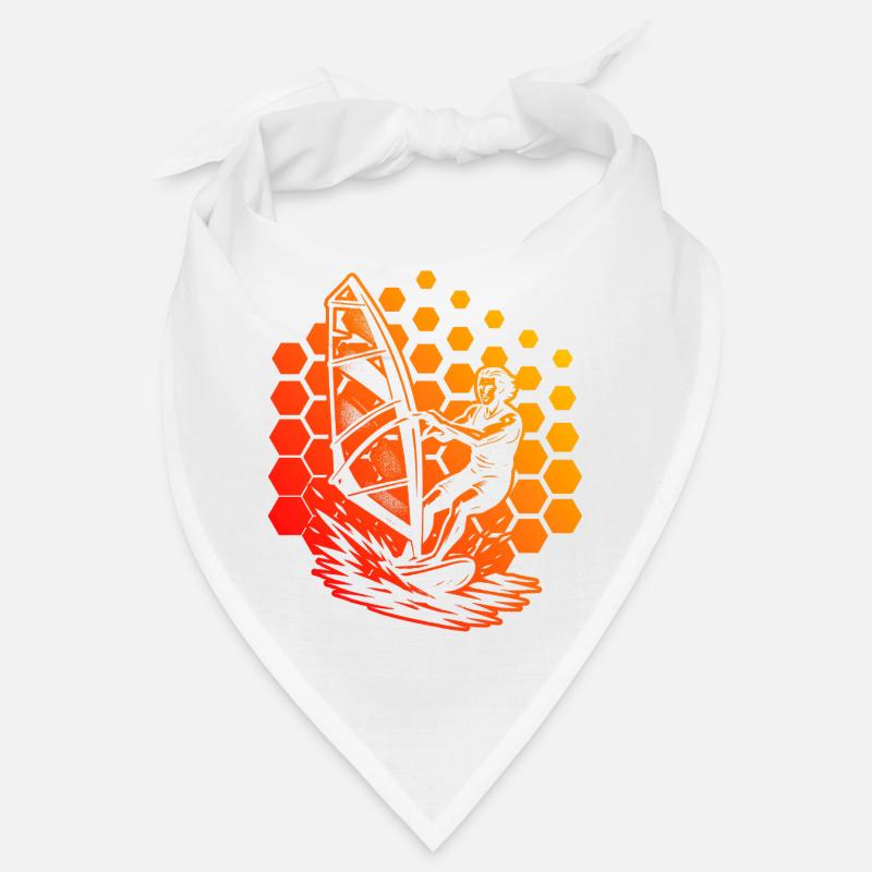 Modern Windsurfing Artwork Bandana