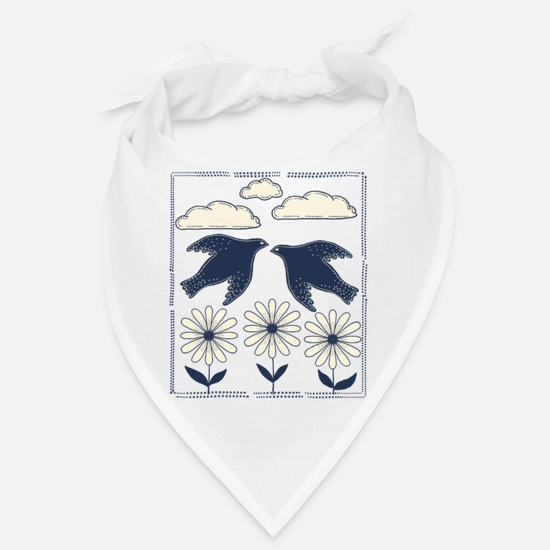 Nachtvogel Print Bandana