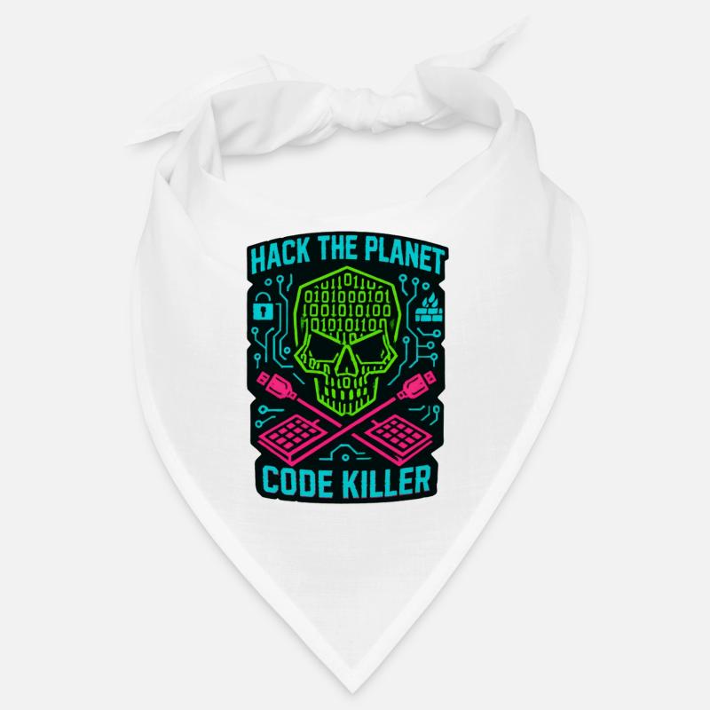 Hack the Planet Code Killer - Cyber Security Bandana