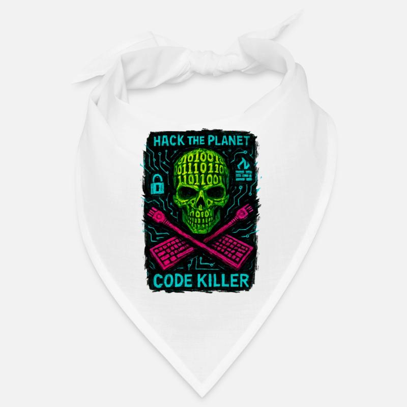 Hack the Planet Code Killer - Cyber Security Bandana