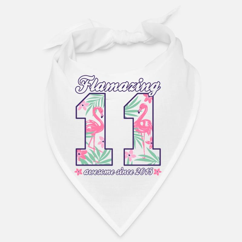 11. Geburtstag 2026 Flamingos Mädchen Geschenkidee Bandana