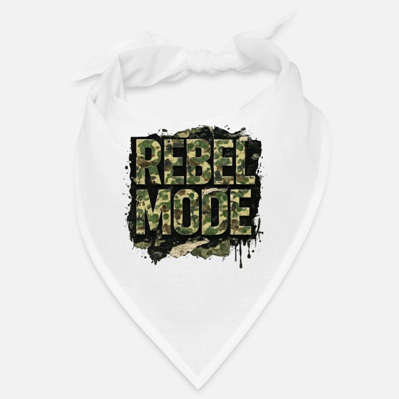 Rebel Mode Camouflage Street Statement Bandana