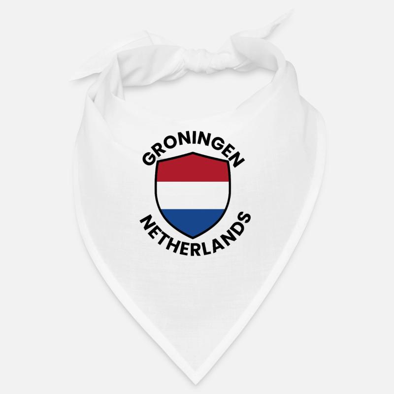 Drapeau du Bouclier de Groningue Bandana