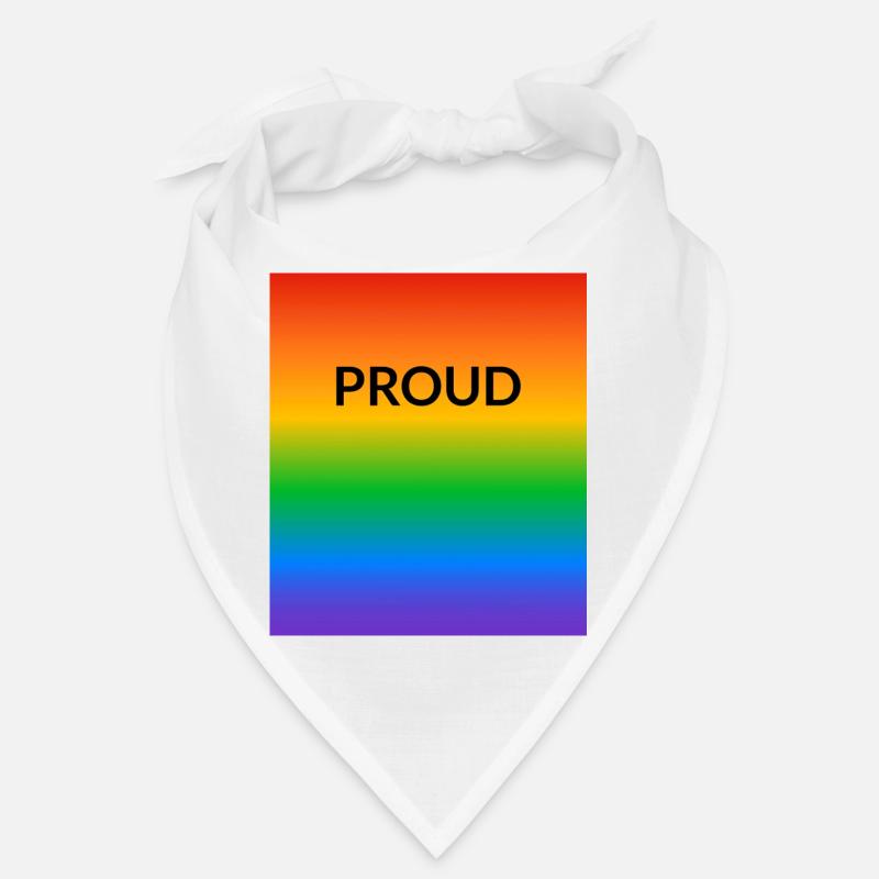 Proud Rainbow LGBT Pride Bandana