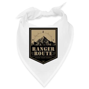 Ranger Route Outdoor Trekking - Bandana - Weiß - Vorne