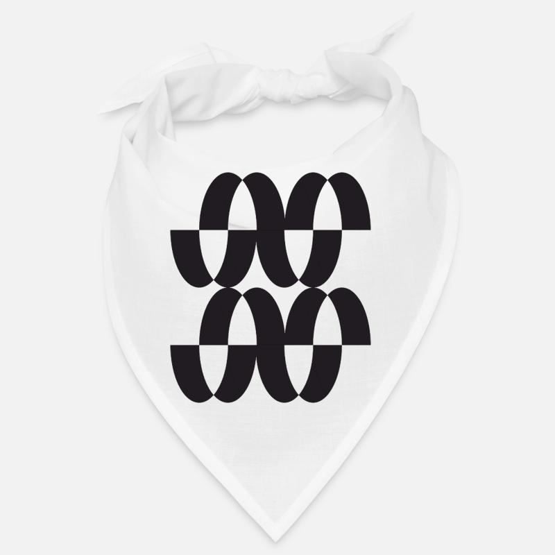 Interwoven Orbit Pattern Bandana