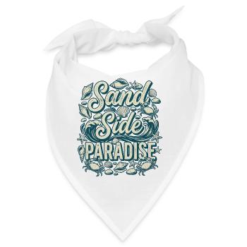 Beach Party Sea - Bandana - Weiß - Vorne