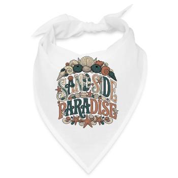 Sand Side Paradise - Bandana - Weiß - Vorne