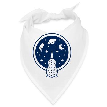 Cosmic Kiwi - Bandana - Weiß - Vorne