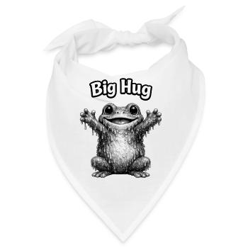 Frosch Umarmung - Bandana - Weiß - Vorne