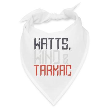 Watts Wind Tarmac - Bandana - Weiß - Vorne