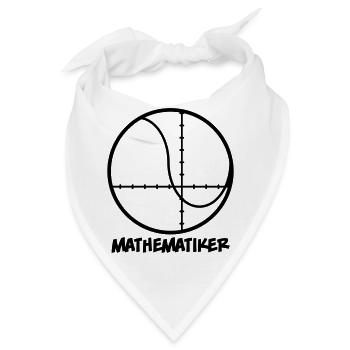 Mathematiker - Bandana - Weiß - Vorne