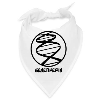 Genetikerin - Bandana - Weiß - Vorne