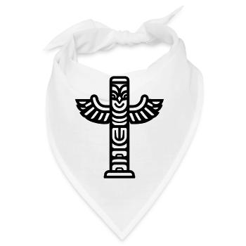 Totem - Bandana - Weiß - Vorne