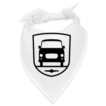 Barkas B1000 Chemnitz - Bandana - Weiß - Vorne