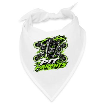 Pit Parents Inline Speedskating  - Bandana - Weiß - Vorne