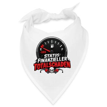 Benzinpreise Humor Design - Bandana - Weiß - Vorne