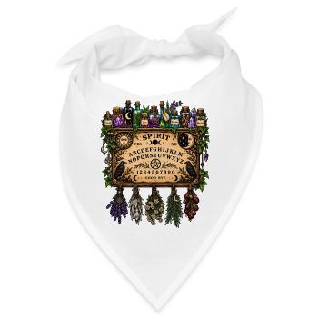 Spirit Board Illustration – Zaubertränke, Magie - Bandana - Weiß - Vorne