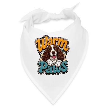 Englischer Springer-Spaniel - Bandana - Weiß - Vorne