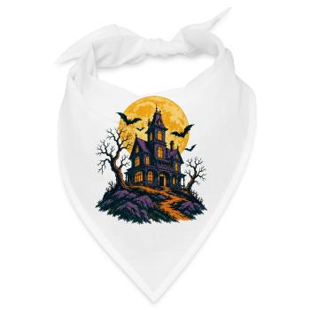 Das Spukhaus auf dem Hügel - Bandana - Weiß - Vorne