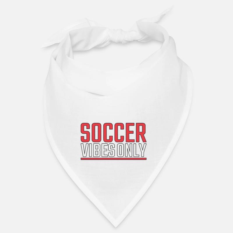 Fußball Soccer vibes only Bandana