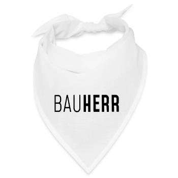 Bauherr - Bandana - Weiß - Vorne
