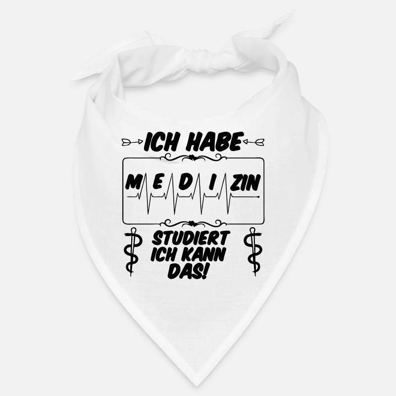 Ich habe Medizin studiert Geschenk Bandana