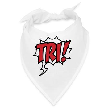 Triathlon - Bandana - Weiß - Vorne