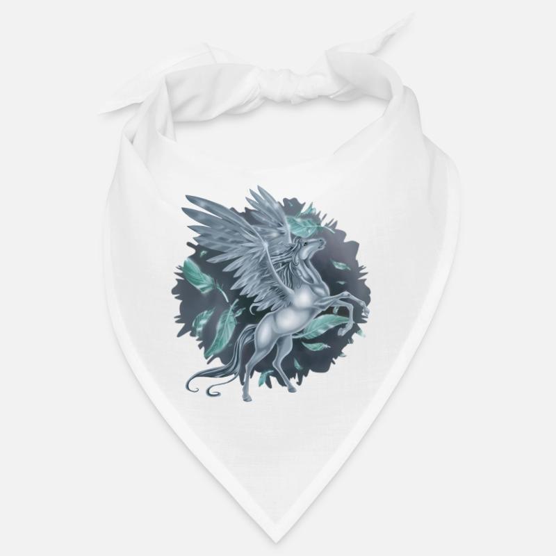 Pegasus mit „Stain“ Hintergrund Bandana