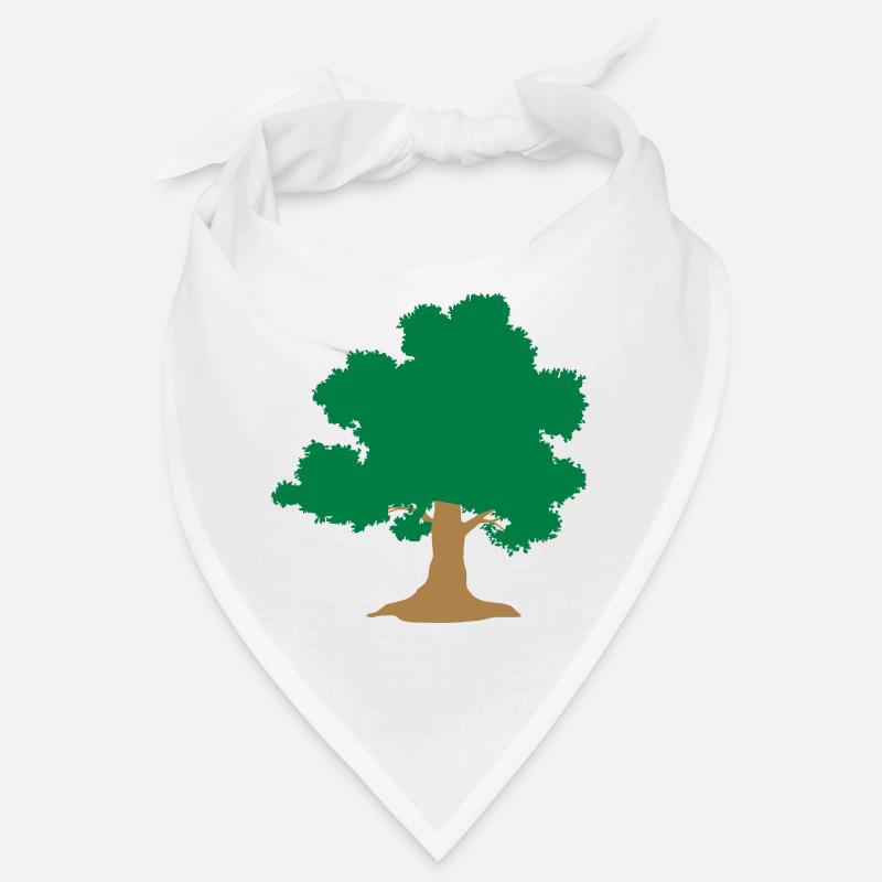 wild tree Baum - Bandana - Weiß