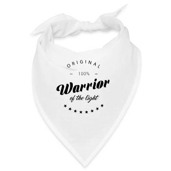 Krieger des Lichts N - Bandana - Weiß - Vorne