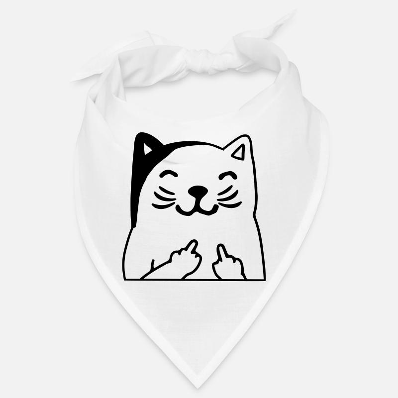 Du kannst mich mal Katze Bandana