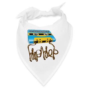 Cassette hip-hop underground - Bandana - Weiß - Vorne