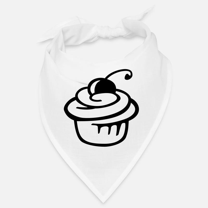 Cupcake Kirsche – Süßer Kuchen & Partyspaß Bandana
