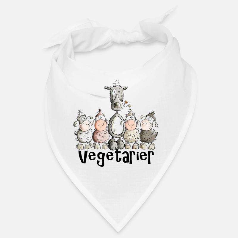 Vegetarier Wolf Bandana
